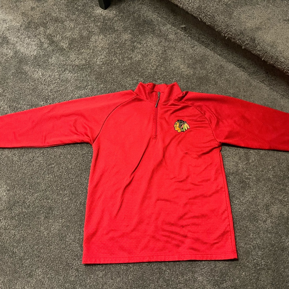 NHL Chicago Blackhawks 1/4 Zip men’s medium